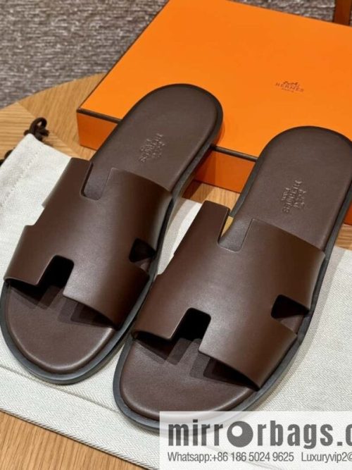 Hermès Men\'s Slippers