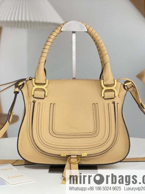 CHLOE marcie medium, milk tea color