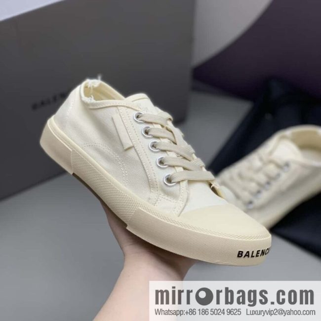 BALENCIAGA Balenciaga ✨ Paris Couple Canvas Shoes