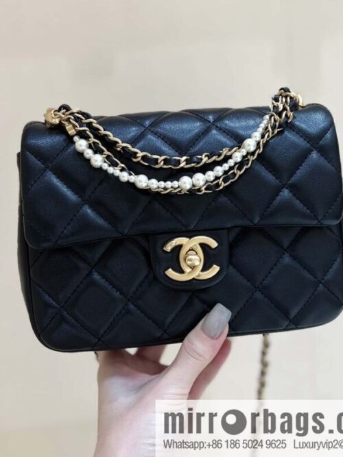 CHANEL 24P Spring and Summer Preview Series Limited Edition Pearl Large Square Fatty AS4384