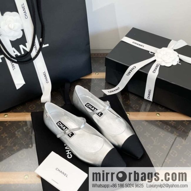CHANEL Xiaoxiang Spring and summer diagonal head Mary Jane, single shoes