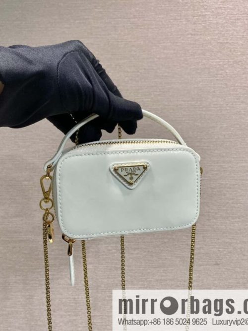 PRADA 🎉 mini diagonal bag 🎉 1NR025 mini 🎉🎉 white
