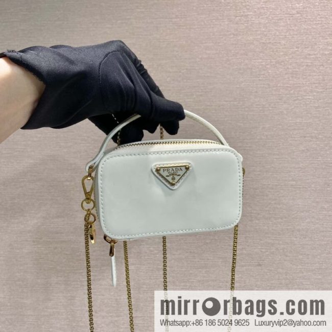 PRADA 🎉 mini diagonal bag 🎉 1NR025 mini 🎉🎉 white