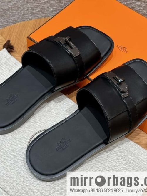 Hermès Kelly Men\'s Slippers