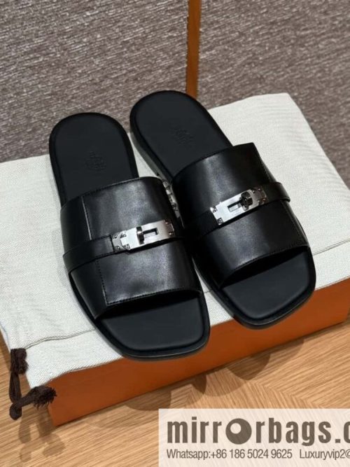 Hermès Kelly Men\'s Slippers