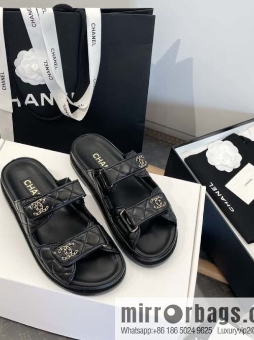 CHANEL Xiaoxiang The latest Velcro, slippers