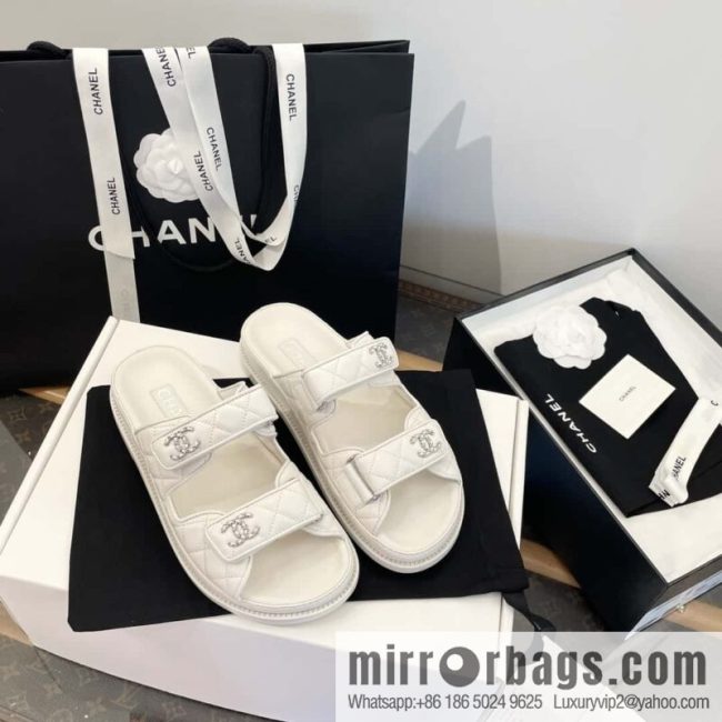 CHANEL Xiaoxiang The latest Velcro, slippers