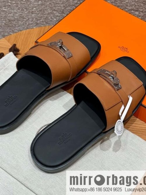 Hermès Kelly Men\'s Slippers