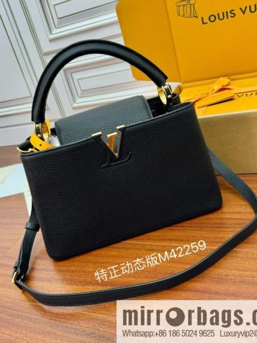 LV M42259 Capucines medium handbag