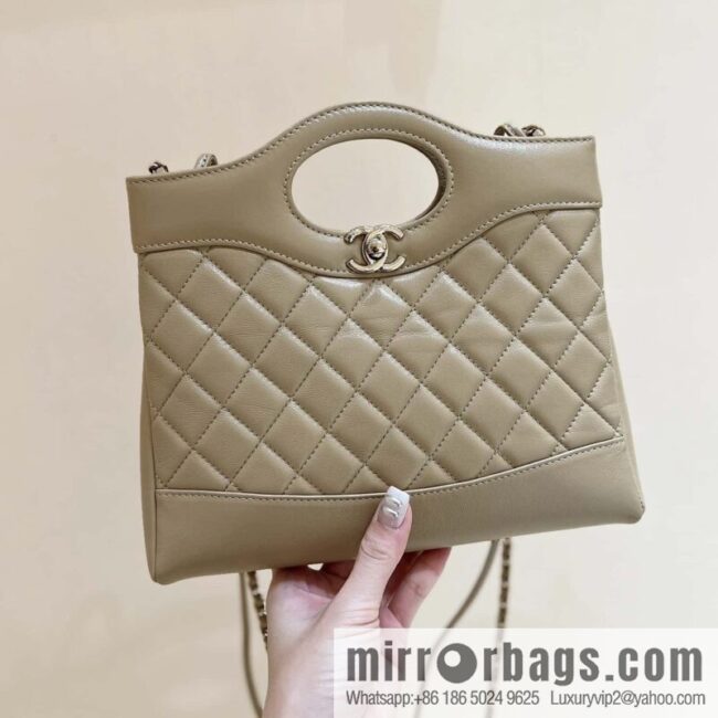 wsxc1715787048326_3-800x800kvpvp1xwnjw202821_20250709055233.jpg CHANEL 24S mini 31bag oil wax sheepskin AS4133 milk tea color