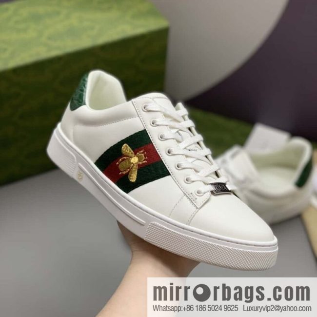 GUCCI 🔥 men\'s casual white shoes