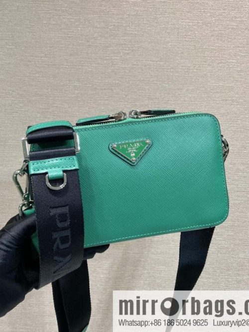 PRADA 🎉 new mailman bag 🎉 2VH173 cross pattern new color