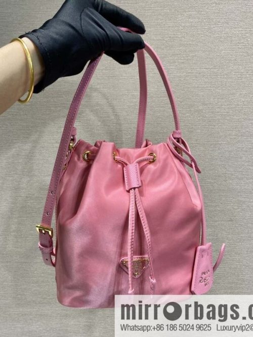 PRADA 🎉 new bucket bag 🎉 1BE067 upgraded pink
