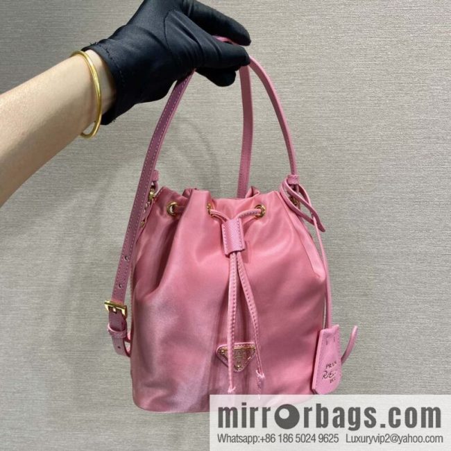 PRADA 🎉 new bucket bag 🎉 1BE067 upgraded pink