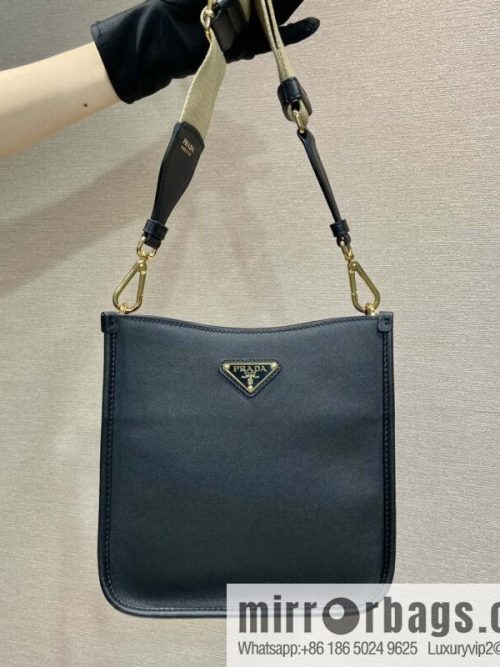 PRADA 👏 new shoulder strap bag 👏 1B H220 🎉 tote bag black
