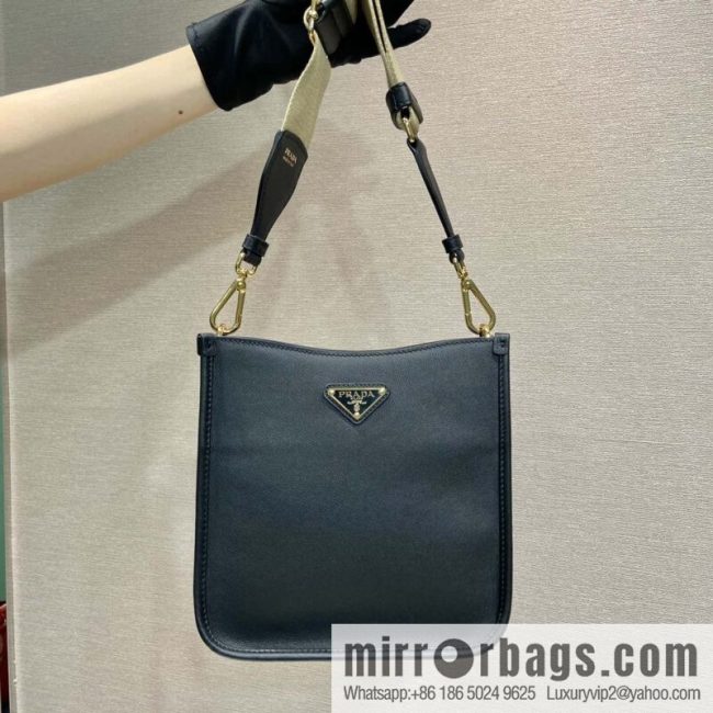 PRADA 👏 new shoulder strap bag 👏 1B H220 🎉 tote bag black