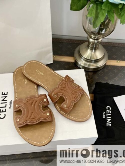 CELINE Arc de Triomphe Slippers