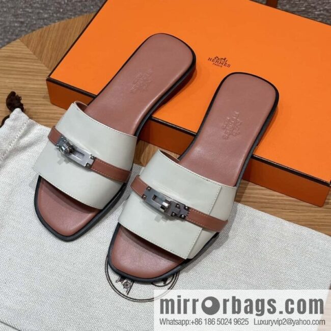 wsxc1715965824104_0-800x800dl1oy32tojj89316_20250701233230.jpg Hermès 183Kelly tow sandals Gigi plain weave/Swift milkshake white/ck10/Craie/Nude pink