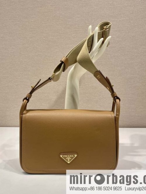 PRADA 👏 new shoulder strap bag 👏 1BD372 🎉 brown