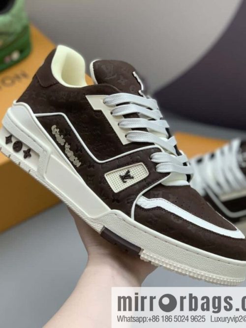 LV 📷 couple sports and leisure shoes