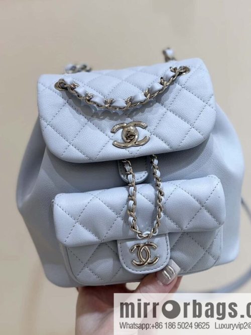 CHANEL classic ten thousand years duma backpack AS2908