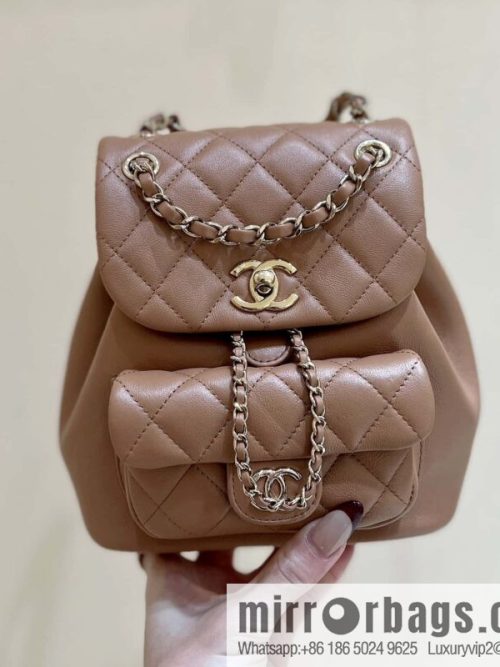 CHANEL classic ten thousand years duma backpack AS2908