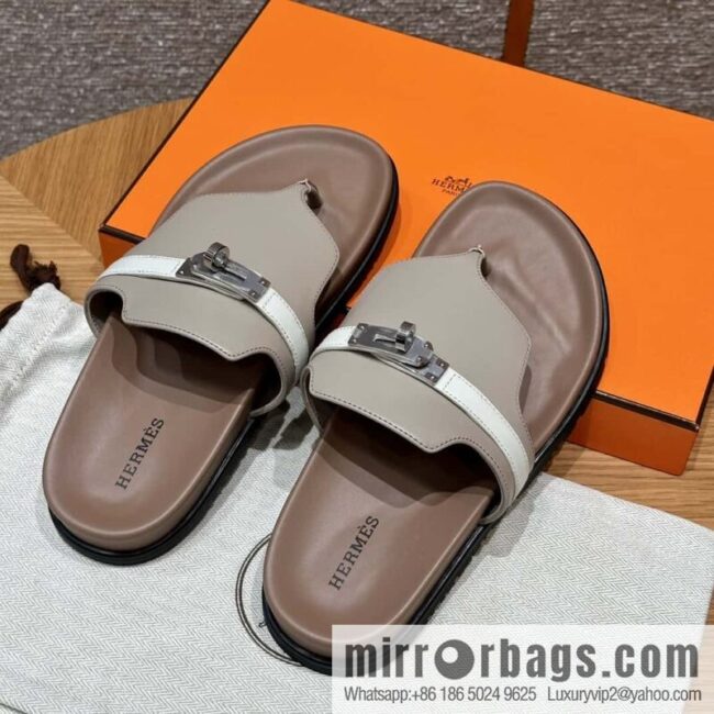 wsxc1716220587123_0-800x800tpcjgjw3uez88966_20250701232300.jpg Hermès 258 Empire, plain weave/swift gray-yellow beige/Grayish-yellow beige