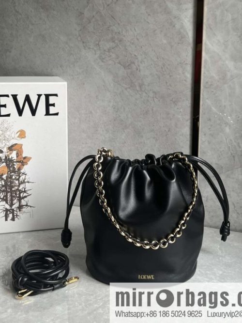 LOEWE Flamenco Purse Bucket 0806 black