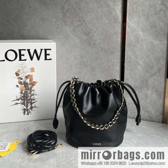 LOEWE Flamenco Purse Bucket 0806 black