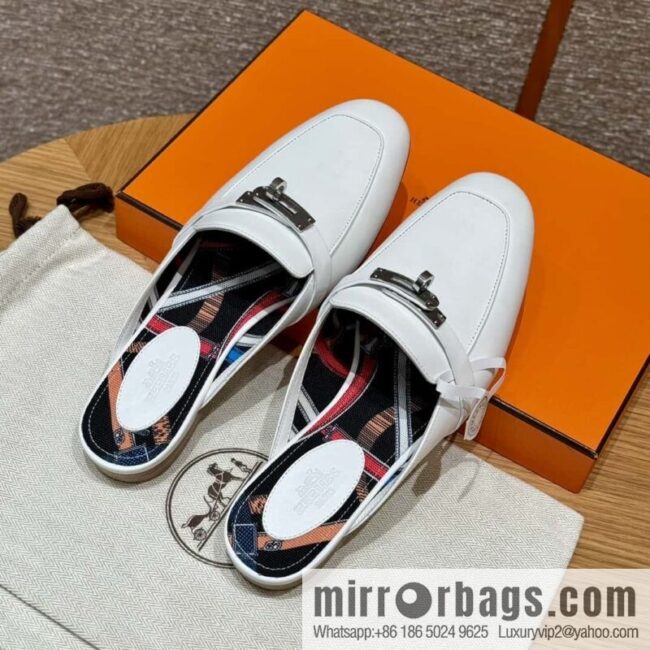 wsxc1717002610036_0-800x800ytg1vcwt13u80177_20250701184532.jpg Hermès 188 OZ mules half trailers, pure white/01/Blanc goatskin/goatskin