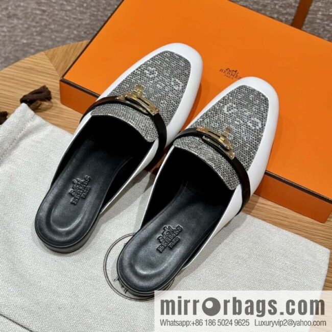 wsxc1717002699603_0-800x800opajhfd3jei80156_20250701184456.jpg Hermès 188 OZ mule half drag, lizard 🦎 primary color /1B/Ombre Lizard/Lizard🦎