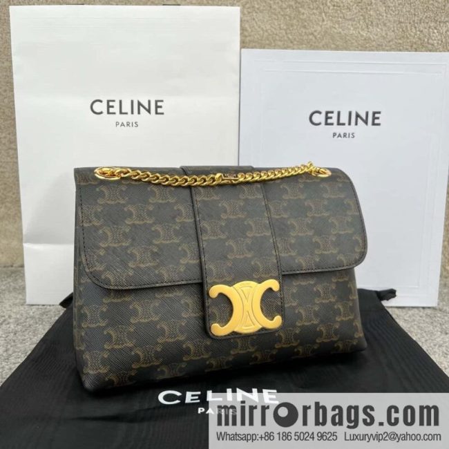 CELINE VICTOIRE M, logo printed handbag 115852 old color