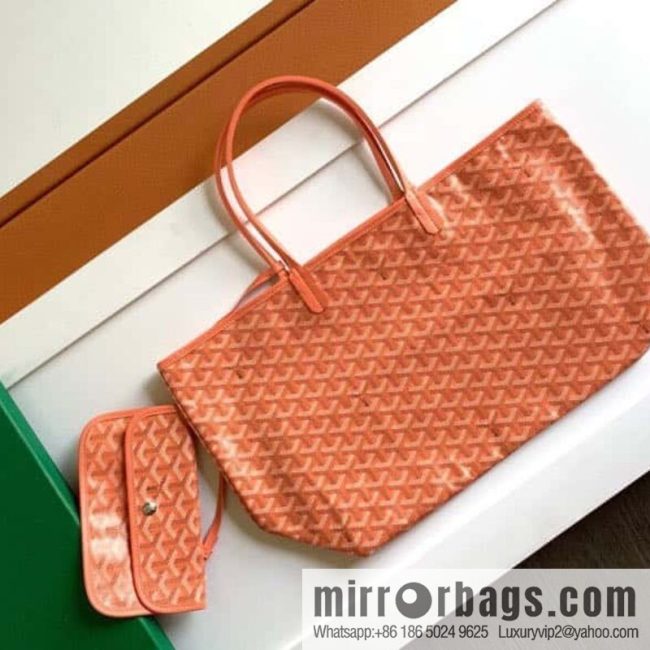 Goyard Saint Louis Small Shopping Bag 020146M-Coral Powder