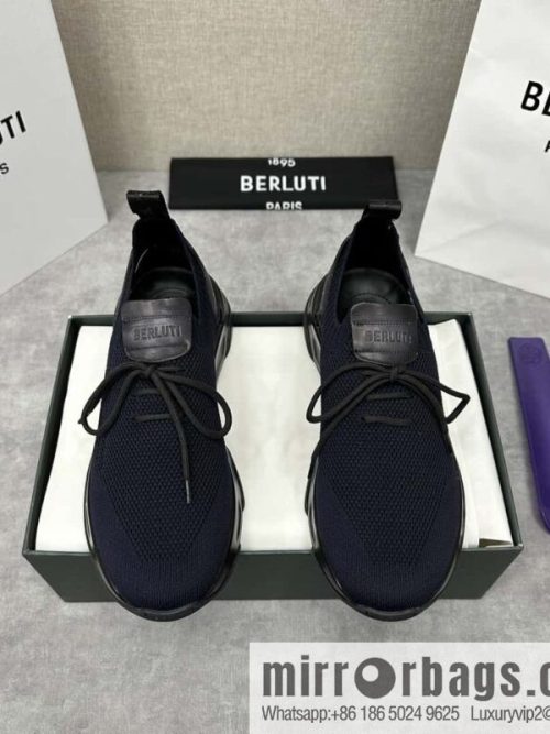 💋💍Berlut\'s new Shadow fly-knit sneakers