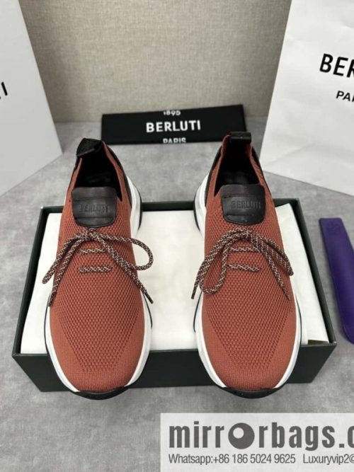 💋💍Berlut\'s new Shadow fly-knit sneakers