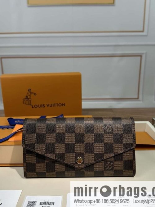 LV SARAH wallet N63209 Premium