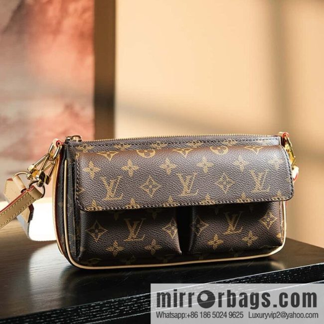 LV 𝐕𝐈𝐕𝐀𝐂𝐈𝐓𝐄 Medieval Camel Bag Series #M46999