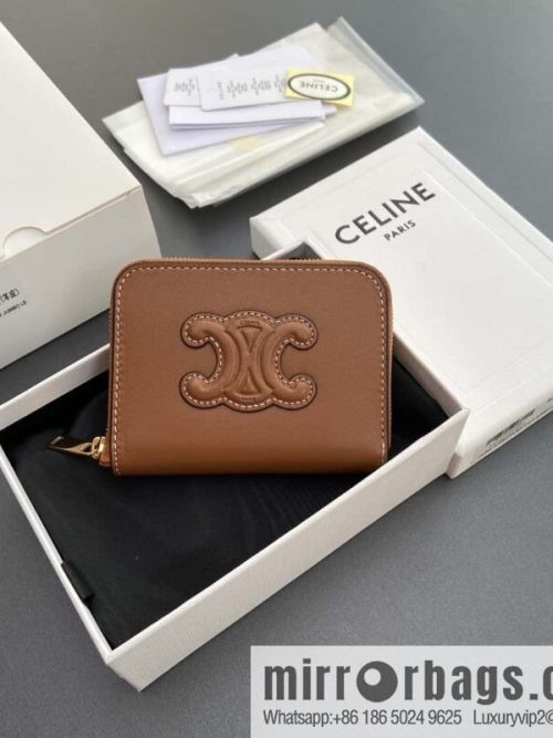 CELINE TRIOMPHE Smooth sheepskin short pull bag 10K 533 DR8.04LU