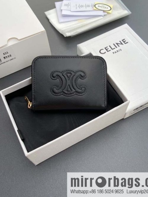 CELINE TRIOMPHE Smooth sheepskin short pull bag 10K 533 DR8.04LU