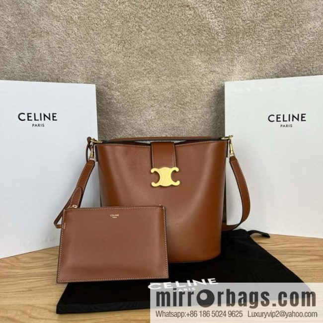 CELINE LOUISE Medium smooth cow leather (fabric) handbag 116613