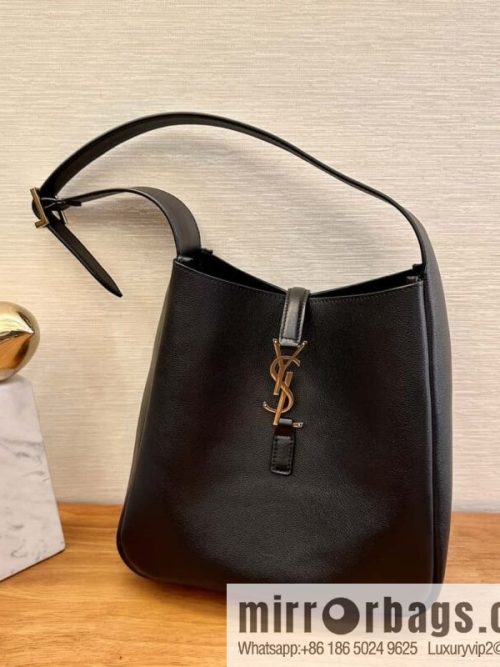 YSL 🆕 autumn and winter new Hobo armpit bag 713938 black