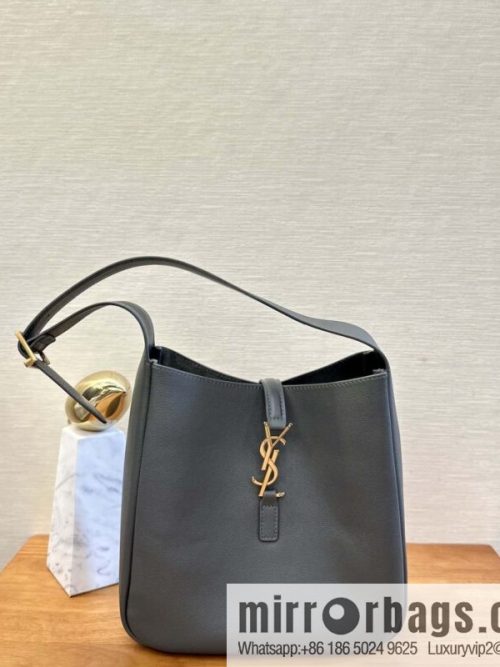 YSL 🆕 autumn and winter new Hobo armpit bag 713938 gray