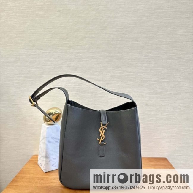 YSL 🆕 autumn and winter new Hobo armpit bag 713938 gray