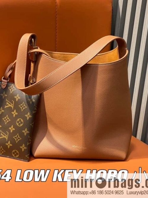 [Original order boutique] M25352 black M25353 beige M24354 brown LOW KEY HOBO small handbag