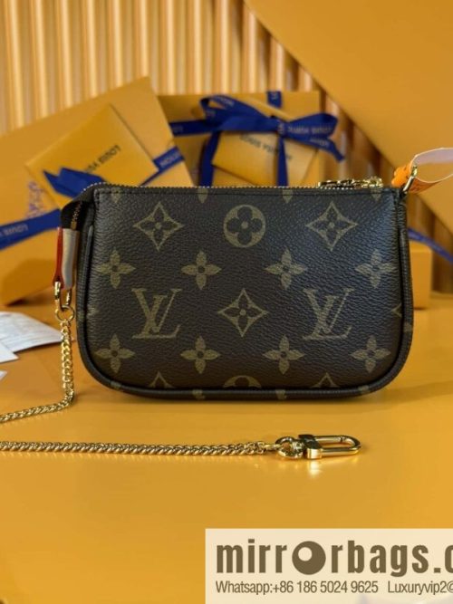 LV MINI POCHETTE ACCESSOIRES clutch bag M58009 Premium