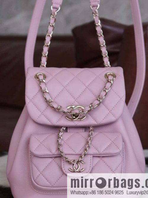 𝗖𝗛𝗔𝗘𝗡𝗟✦ 𝟐𝟒𝐩 backpack 🎒 pink AS2908