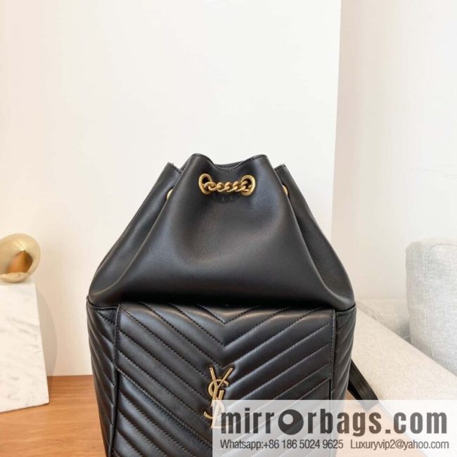 YSL _ backpack black 🎵 672609