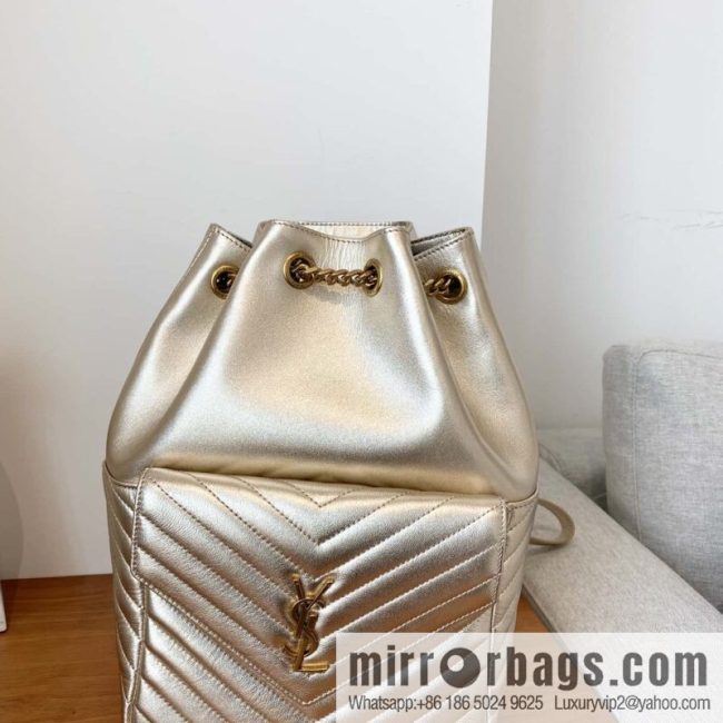 YSL _ backpack champagne 🥂 672609