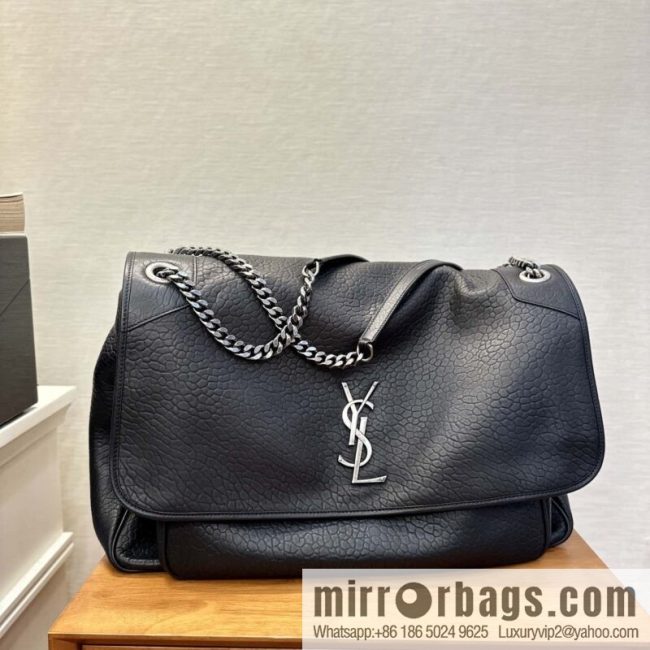YSL counter most 🆕 sheepskin black silver 755857