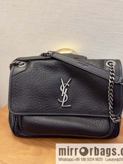 YSL counter most 🆕 sheepskin black silver 633178